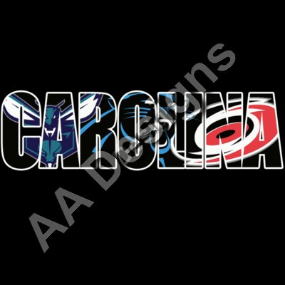 Carolina Sport teams logo Mash up