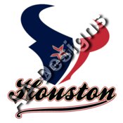 Houston Texans Astros logo mash up
